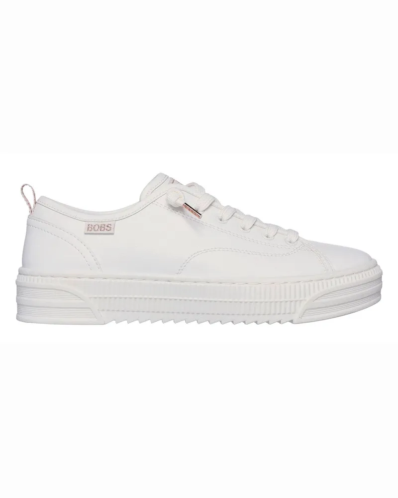 Skechers Bobs Copa" Sneaker für Damen, Plattform-Absatz (Weiß Weiß