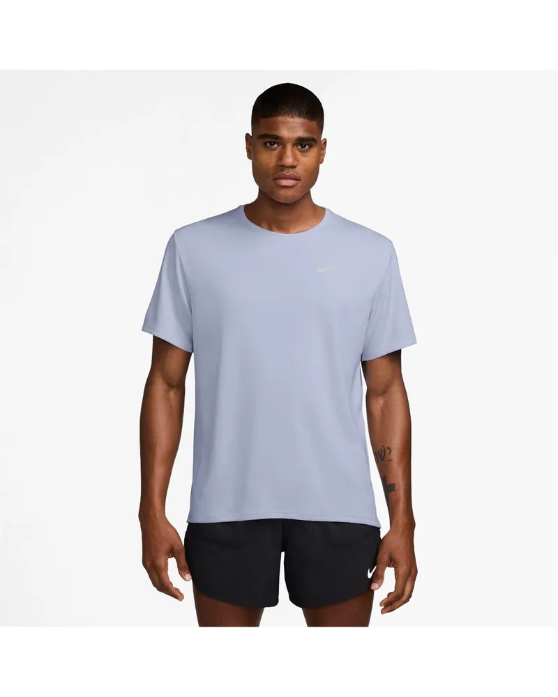 Nike Miler" T-Shirt für Herren, Reflektierende Details (Gespenst Weiß