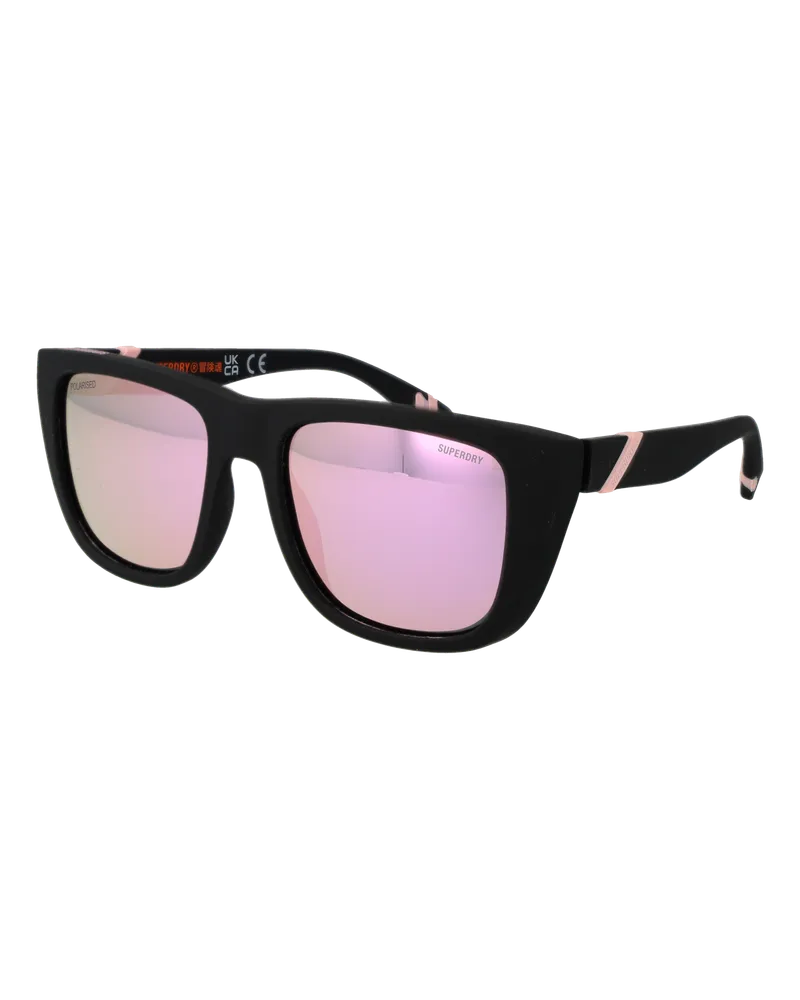 Superdry. Sonnenbrille SDS 5010 104P 53 Schwarz