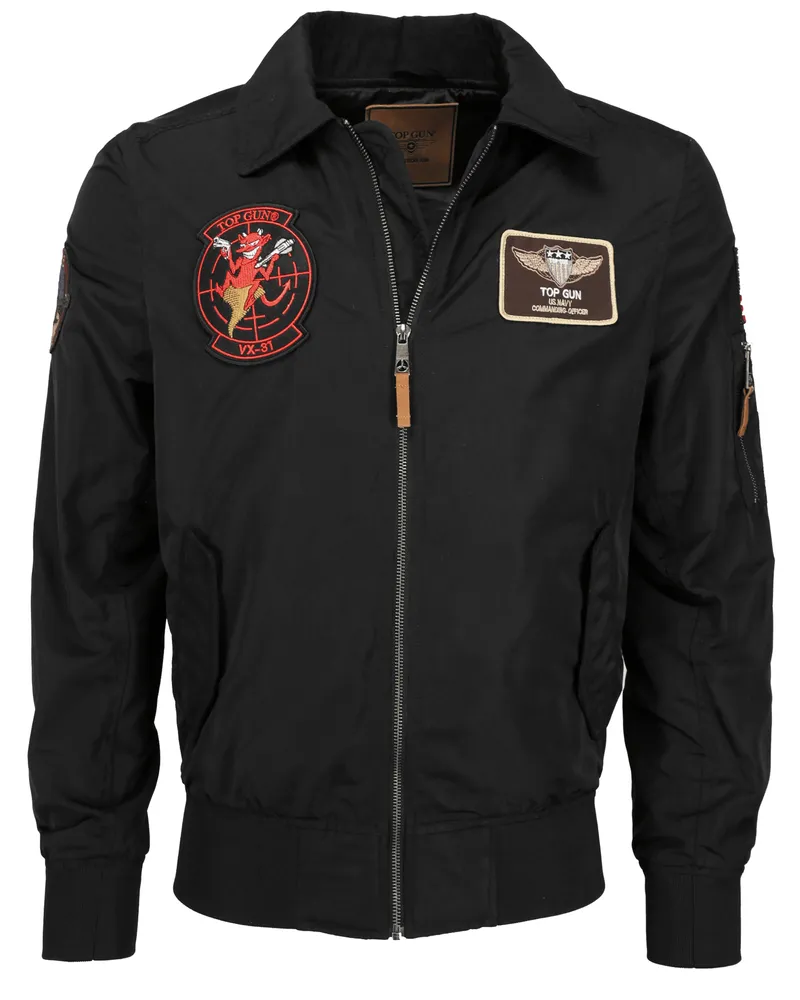 Top Gun Nylonjacke TG20193037 Schwarz
