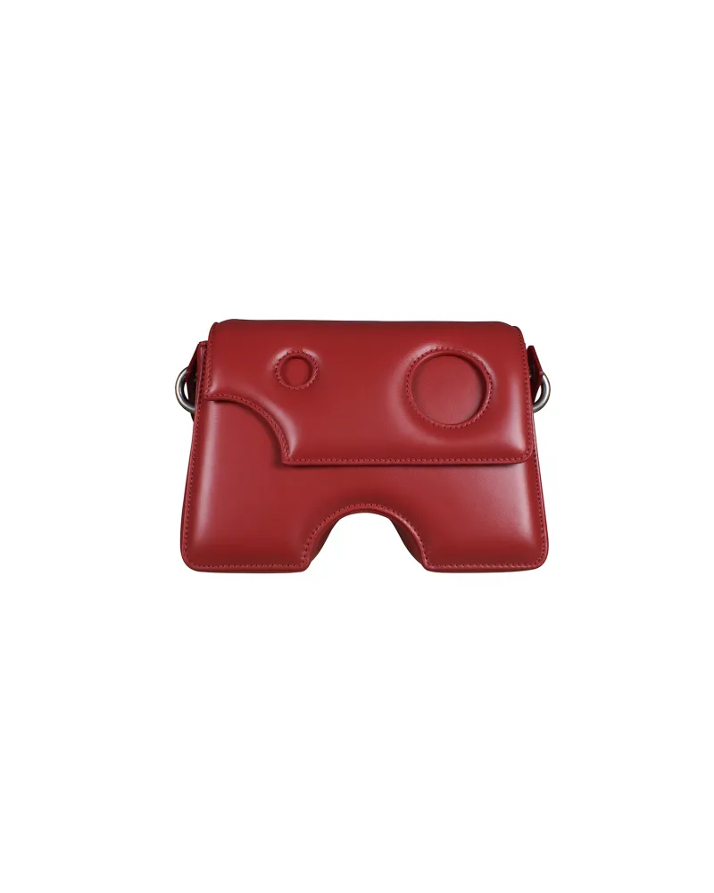 OFF-WHITE Burrow 22 Umhängetasche Rot Rot