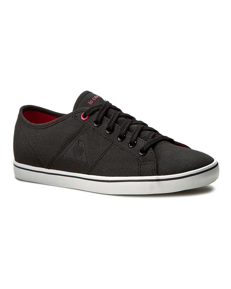 Le coq sportif Setone CVS Damen schwarze Plimsolls Schwarz