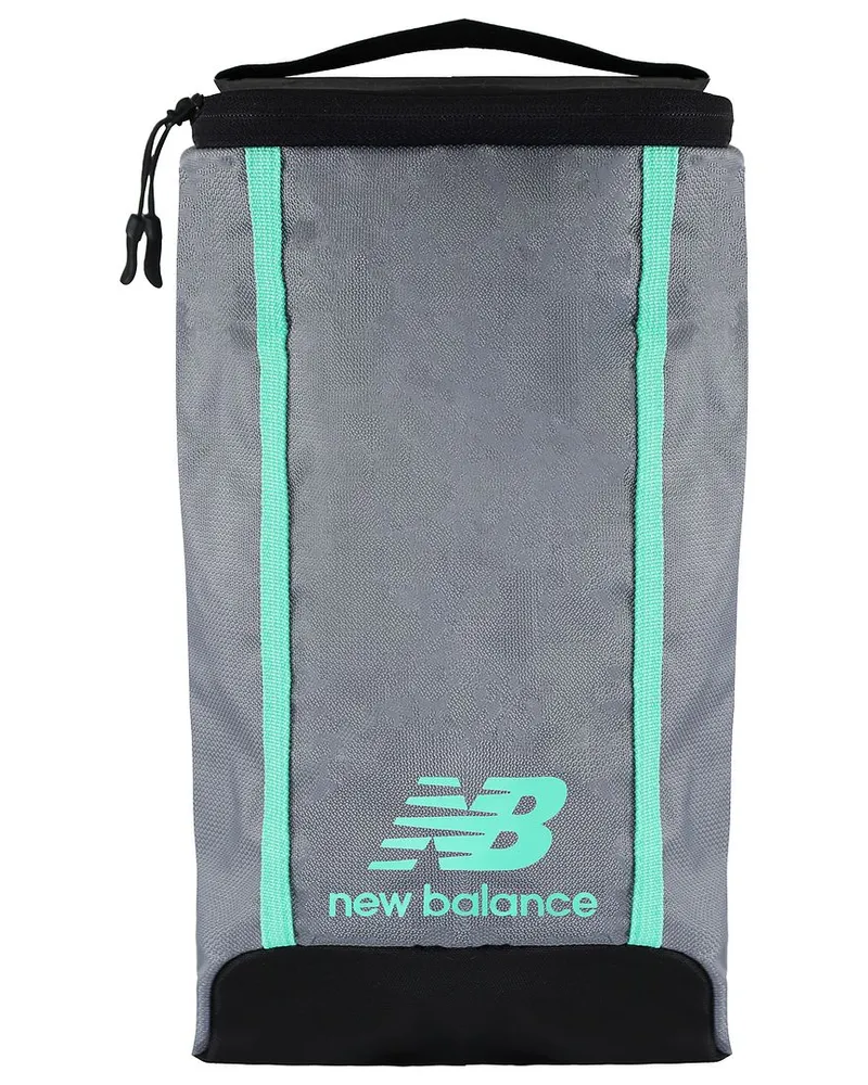 New Balance Team Logo Mens Grey Schuhtasche Grau