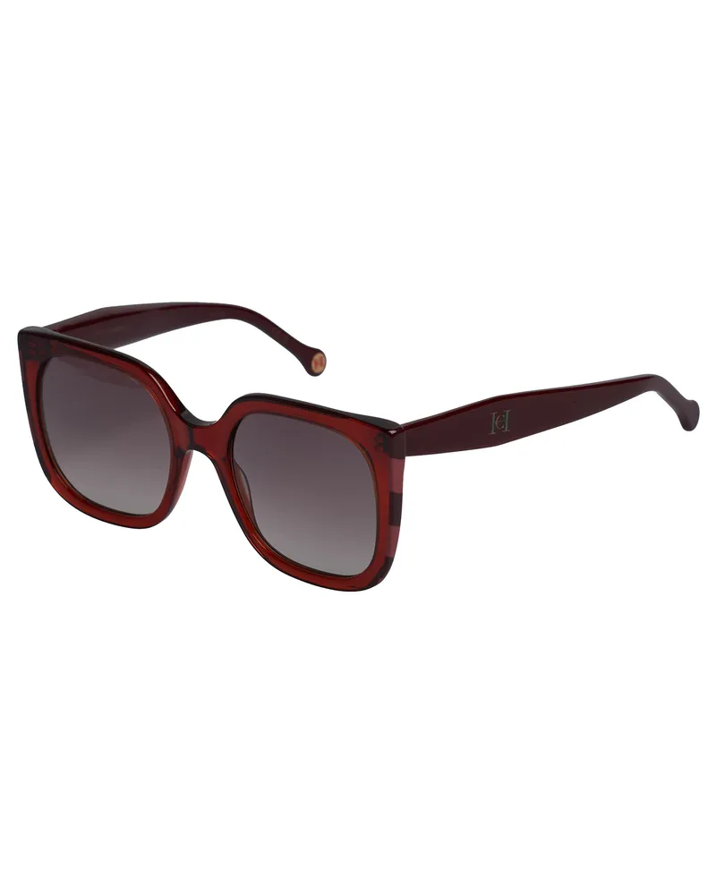 Carolina Herrera New York Damen Quadrat Sonnenbrille HER0128/S Rot