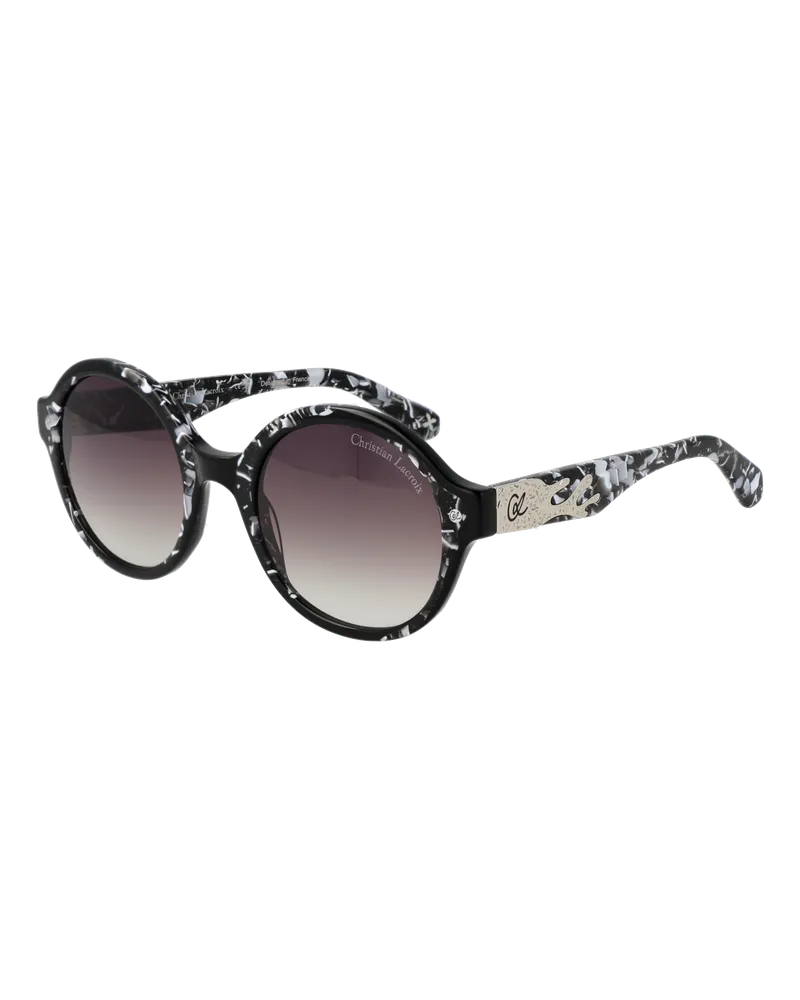Christian Lacroix Sonnenbrille CL5109 094, Größe 51 - Schwarz Schwarz