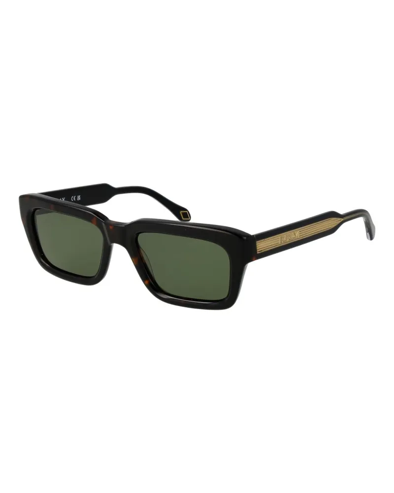 Replay RY648S 02 Acetat-Sonnenbrille - Schwarz Schwarz