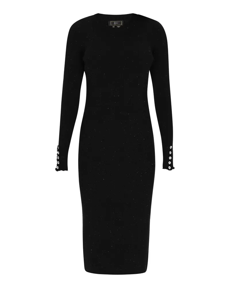 FAINA Kleid, Damen - Schwarz Schwarz