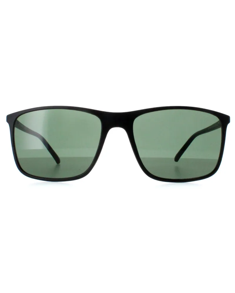 Calvin Klein CK22558S 002 matte schwarze grÃ¼ne Sonnenbrille Schwarz
