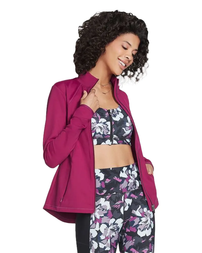 Skechers Gowalk" Jacke für Damen (Magenta Rosa