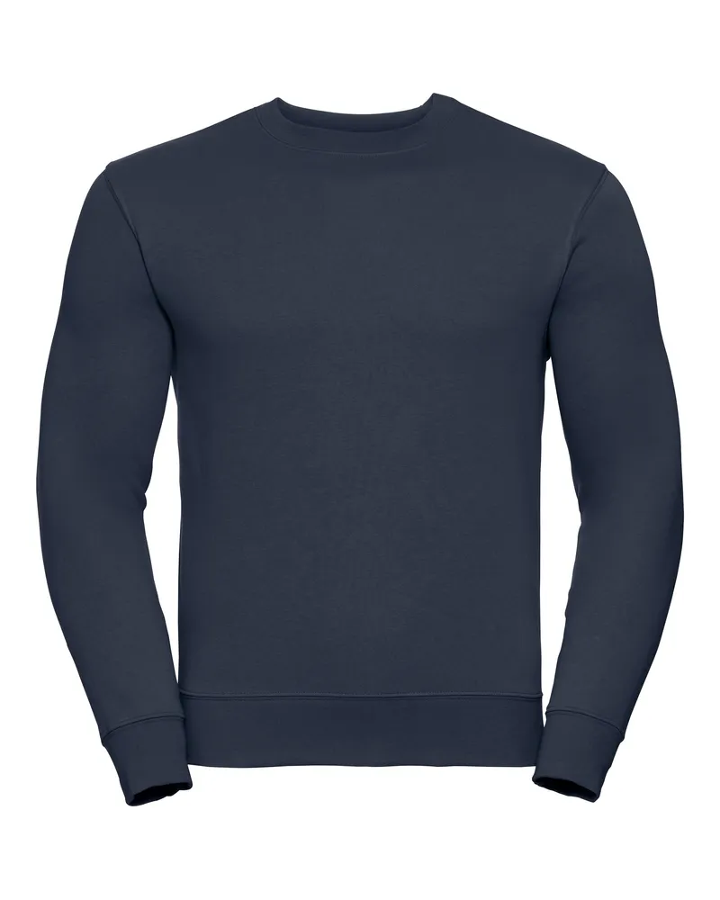 Russell Athletic Russell Herren Authentic Sweatshirt (schlanker Schnitt) (French Navy Marineblau