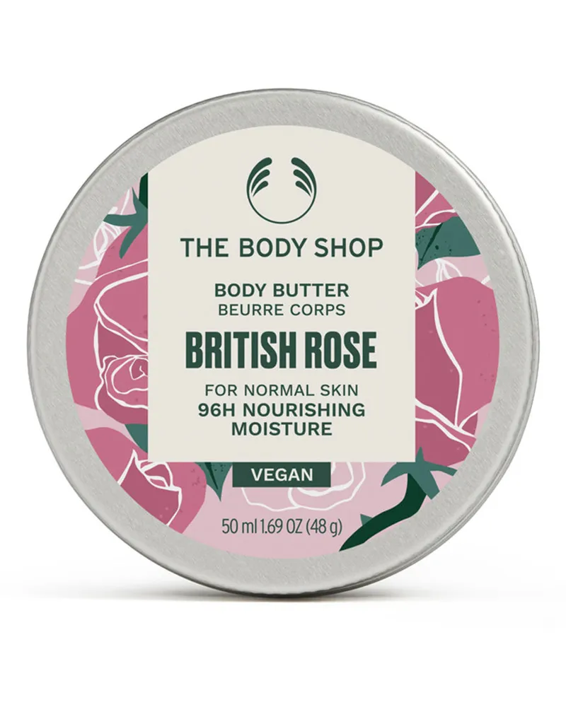 The Body Shop British Rose Körperbutter 50 ml 