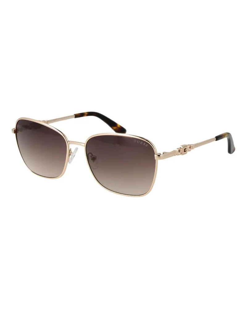 Guess Goldene Metallsonnenbrille - Gold Gold