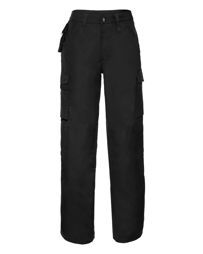 Russell Athletic Russell Work Wear Heavy Duty Hosen (Regular) (Schwarz Schwarz