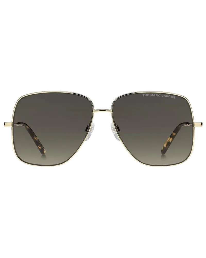 Marc Jacobs Marineblaues Langarmhemd mit Aquascutum-Markenlogo Gold