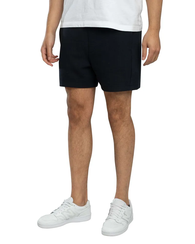 Lyle & Scott Piqué Track Sweat Shorts, Blau Blau