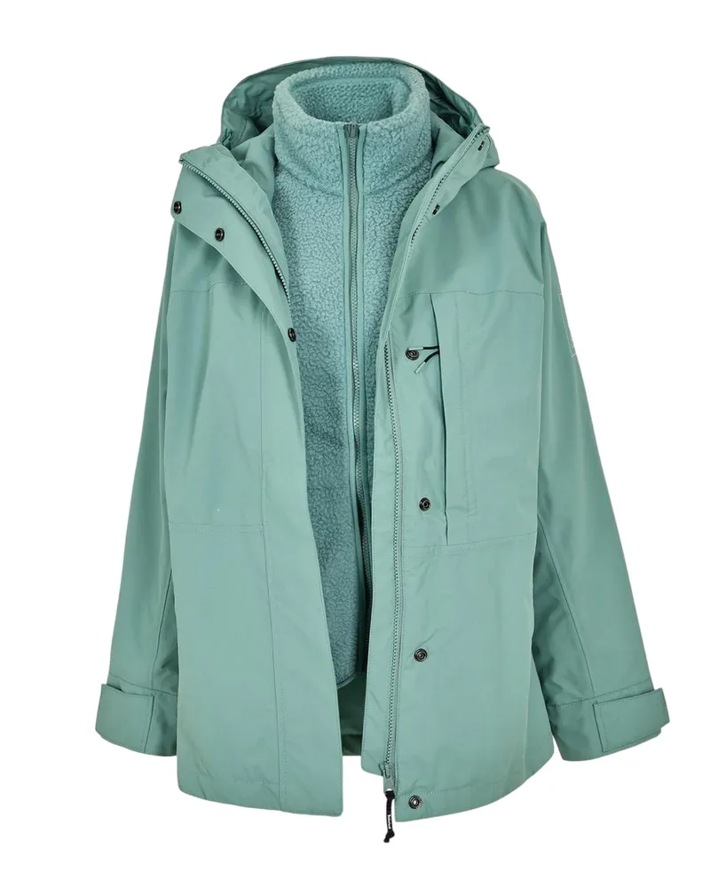 Timberland Benton" Jacke für Damen, 3 in 1 (Apfel Grün
