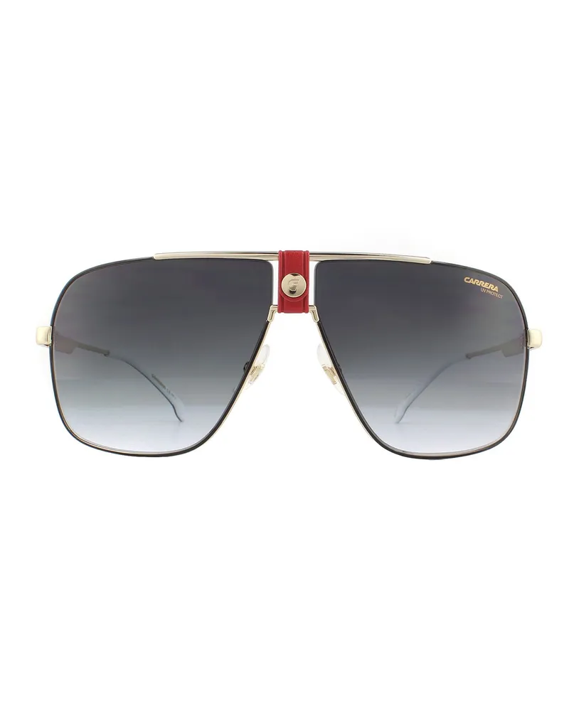 Carrera Sonnenbrille 1018/S Y11 9O Gold Rot Dunkel Grau Gradient Gold
