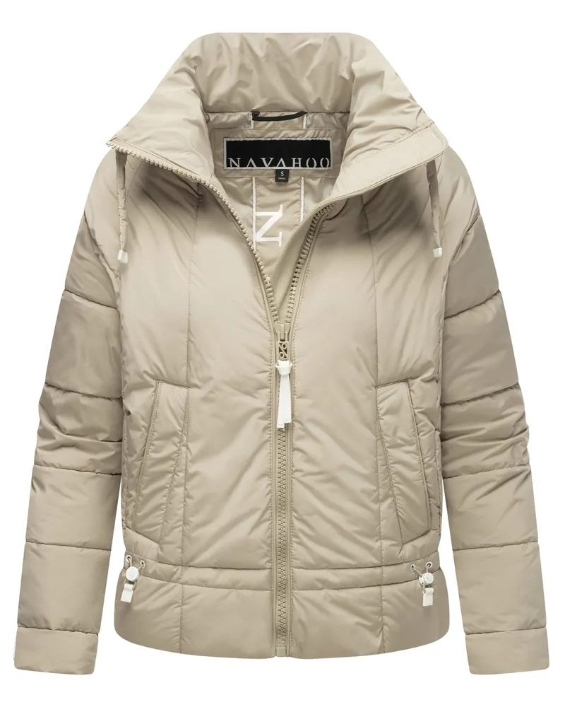 NAVAHOO Luftzauber Damen Winterjacke – leicht, warm & stylisch Grau