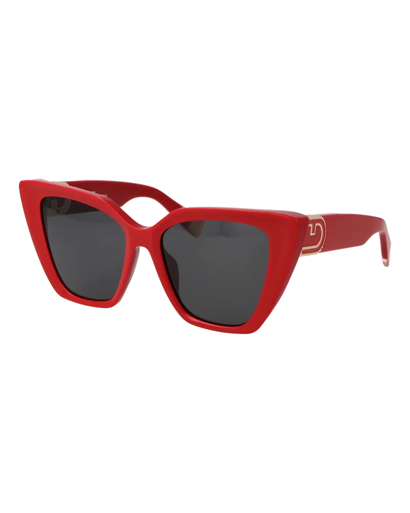 Furla Sonnenbrillen SFU879 09LB 54 Rot