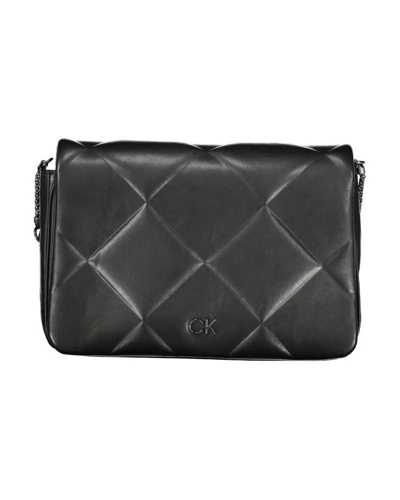 Calvin Klein Kettengepolsterte Umhängetasche K60k608302 Schwarz