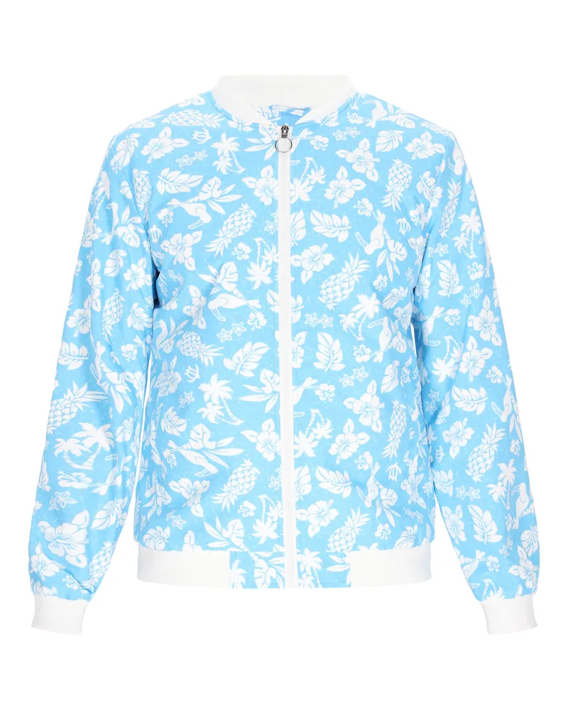 My Mo Jacke Männer blau mehrfarbig Blau