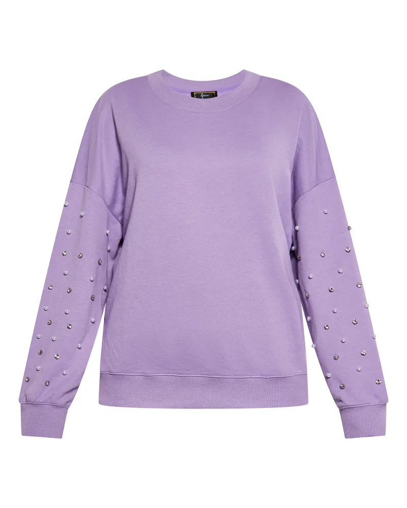FAINA Sweatshirt Damen violett Violett