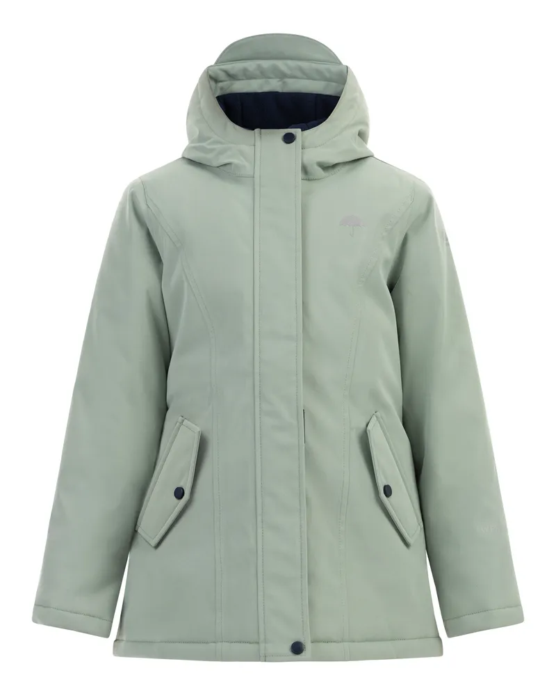 Schmuddelwedda Winterjacke Mädels Minze Mintgrün