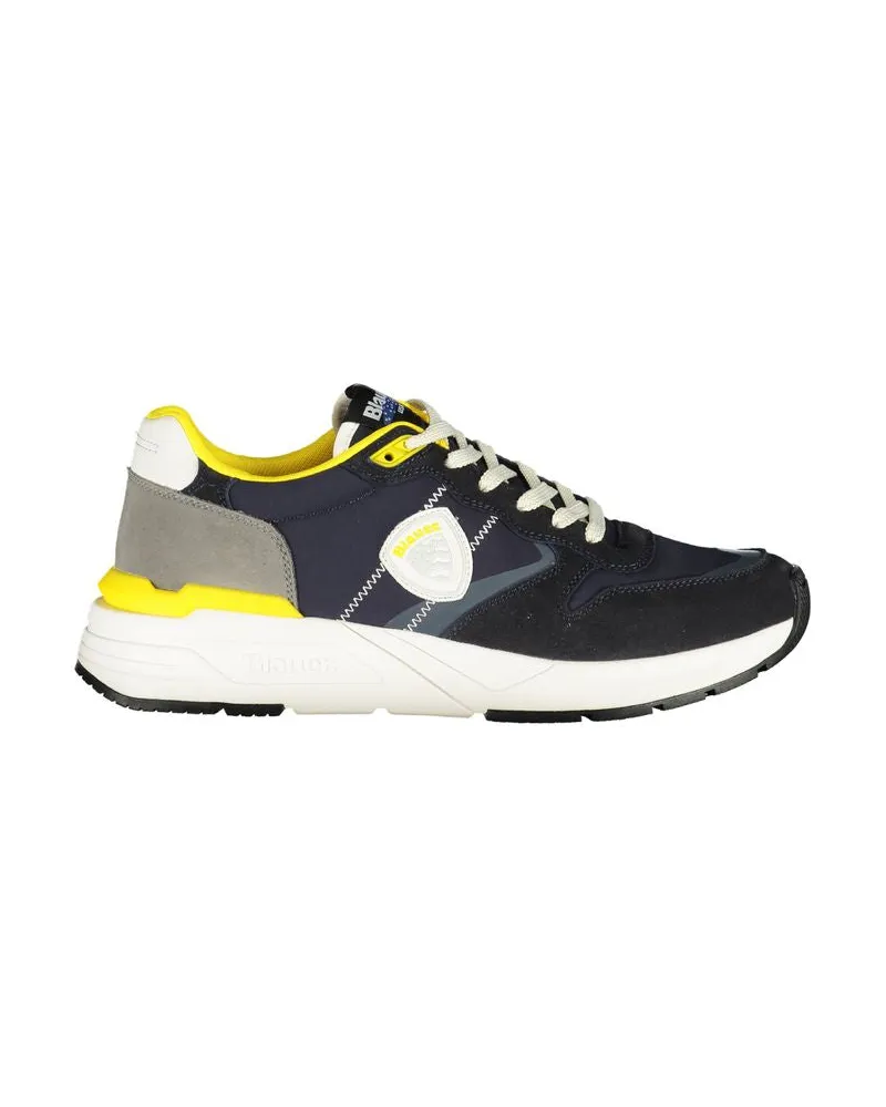 Blauer Blue Polyester Herren-Sneaker - Dunkelblau Dunkelblau