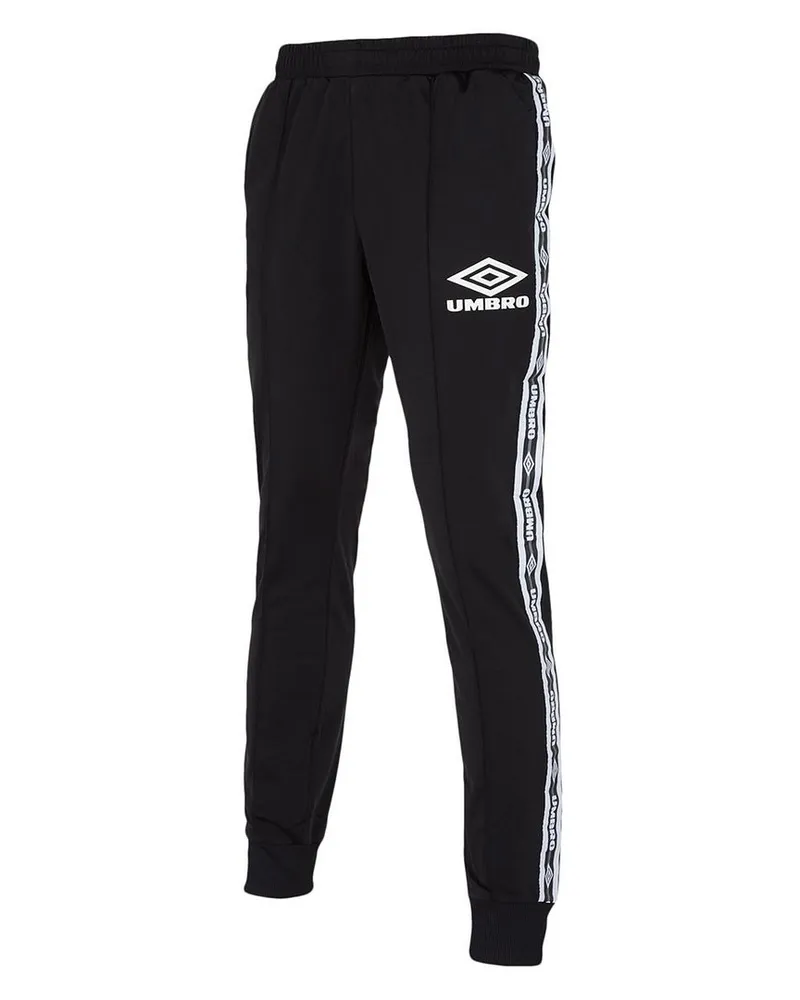 Umbro Black -Track -Hosen mit Geklebten von Männern geklebt Schwarz
