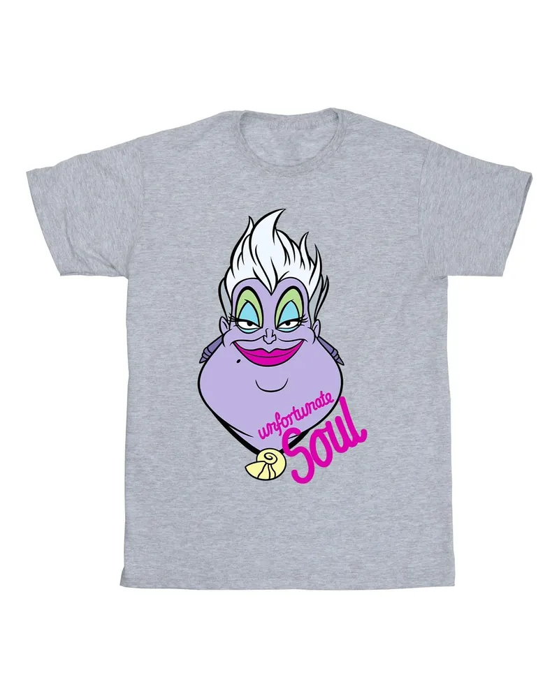 Disney Unfortunate Soul" T-Shirt für Herren (Grau Hellgrau