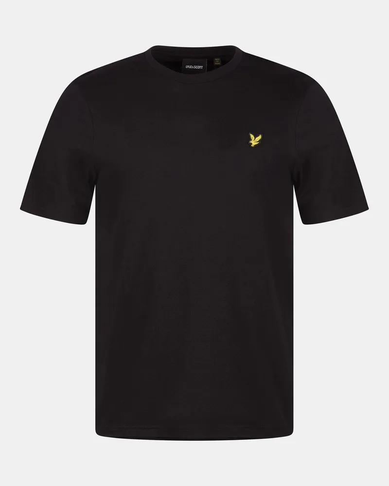 Lyle & Scott T-Shirt für Herren, Baumwolle (Samtschwarz Schwarz