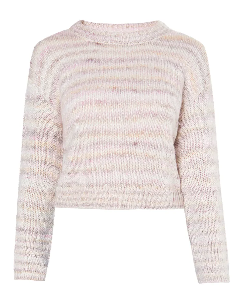 My Mo Strickpullover Damen WEICHES ROSA MEHRFARBIG Mehrfarbig