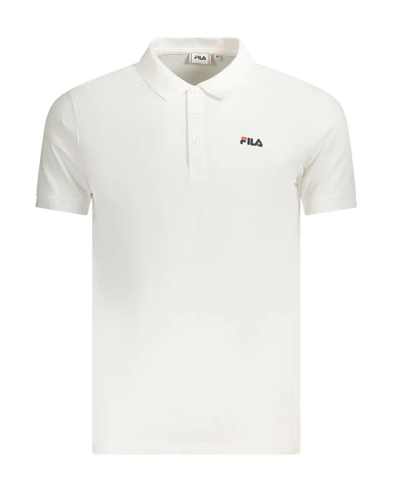 Fila Klassisches Poloshirt mit kurzen Ärmeln, Regular Fit - Elfenbein Elfenbein