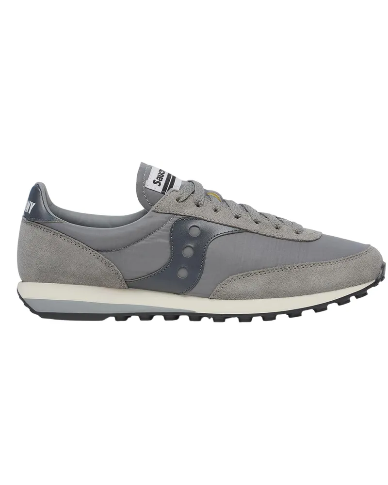 Saucony 80" Sneaker für Herren/Damen Unisex, Wildleder (Grau Grau