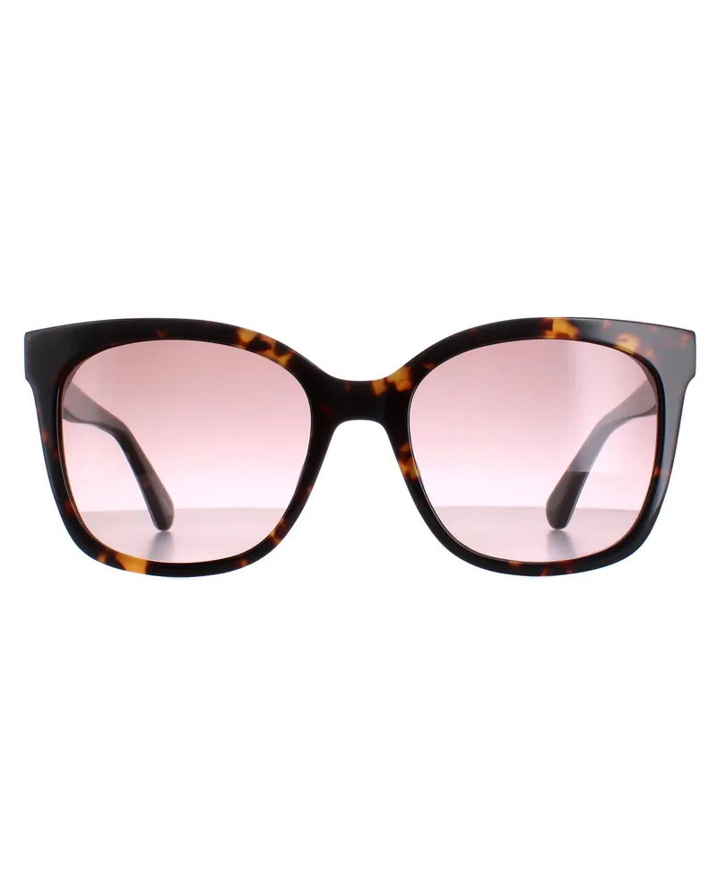 Kate Spade Square Womens Havanna Pattern Braun Gradient Kiya/S Braun