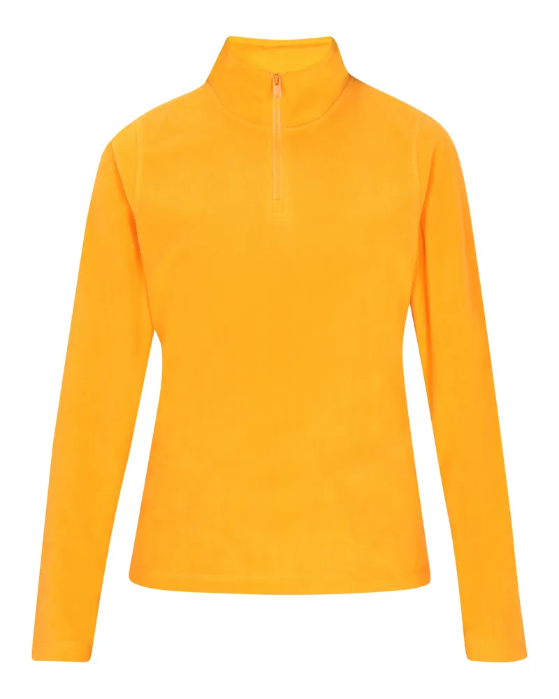 My Mo Fleecepullover Damen höllisch orange Orange