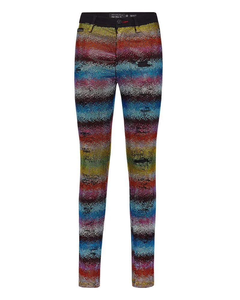 Philipp Plein Super High Waist Jeggings - Mehrfarbig Mehrfarbig