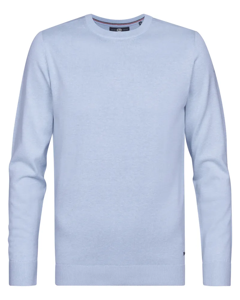 Petrol Industries Feinstrick-Pullover Steamboat Herren - Blau Blau