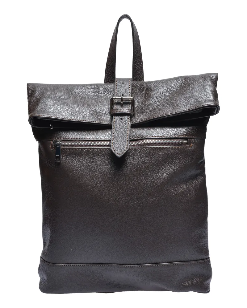 Isabella Rhea Kastanienbraun Rindsledertasche Dunkelbraun