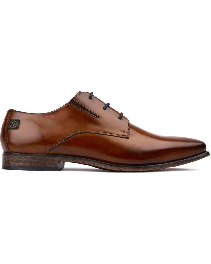 Bugatti Side Gusset Schuhe Cognac