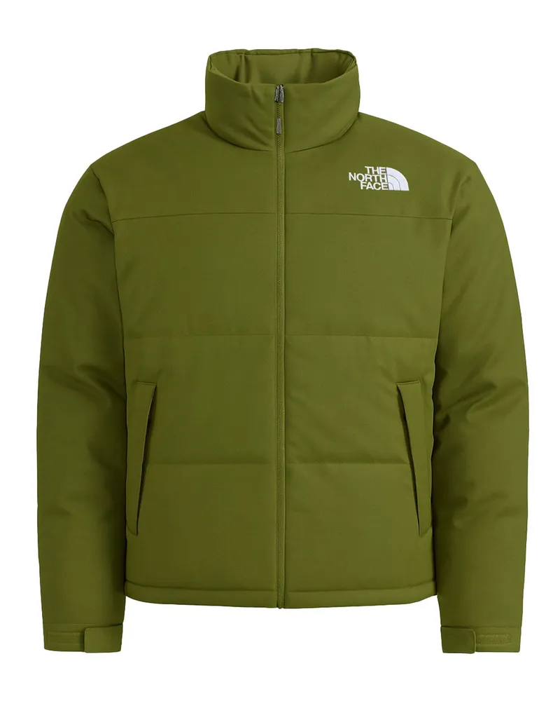 The North Face 92 Ripstop Nuptse Steppjacke, gesteppte Isolierung - Grün Grün