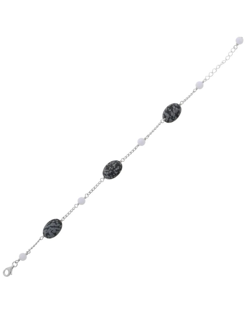 Orphelia Damen 925 Sterling Silber Armband - Silber ZA-1737 Silber