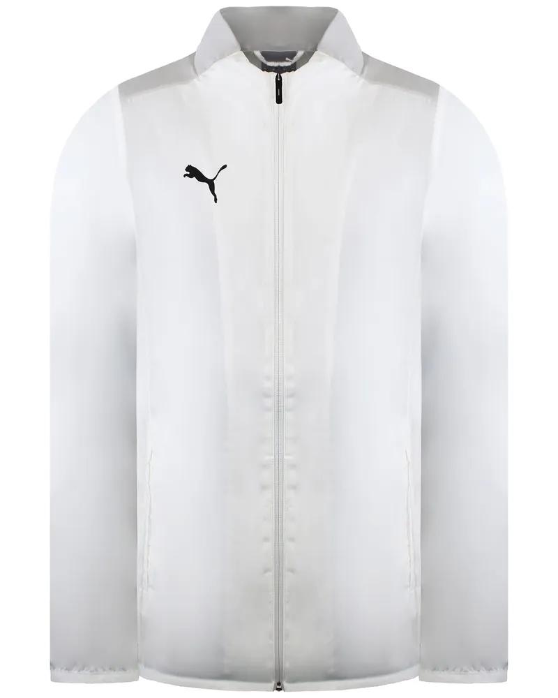 Puma TeamGoal Sideline Herren Weiße Trainingsjacke Weiß