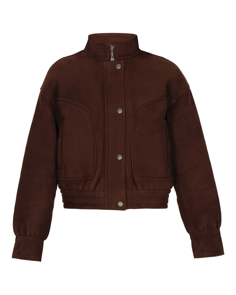 DreiMaster Jacke Frauen Schokolade Schokoladenbraun