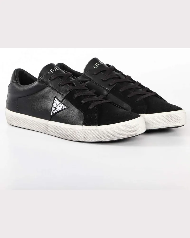 Guess Herren-Sneaker in Anthrazit Schwarz