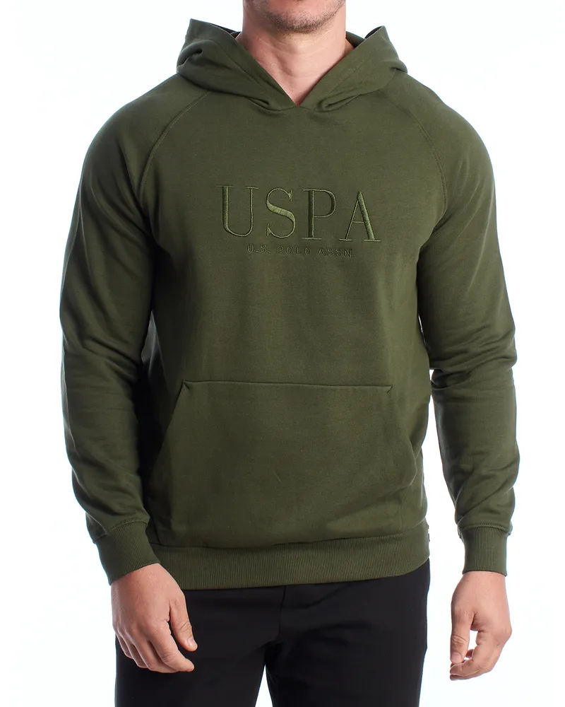 U.S. Polo Assn.  Herren-Hoodie US42162031 Grün