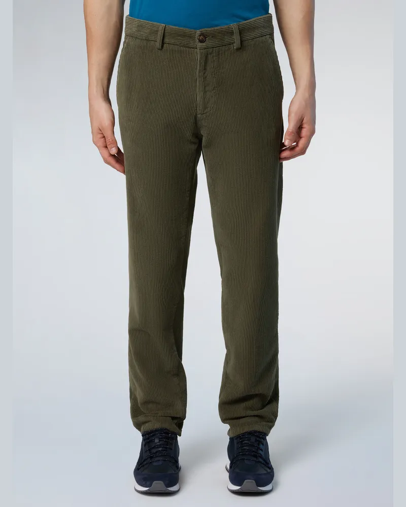 North Sails Chinos Defender eco corduroy Grün
