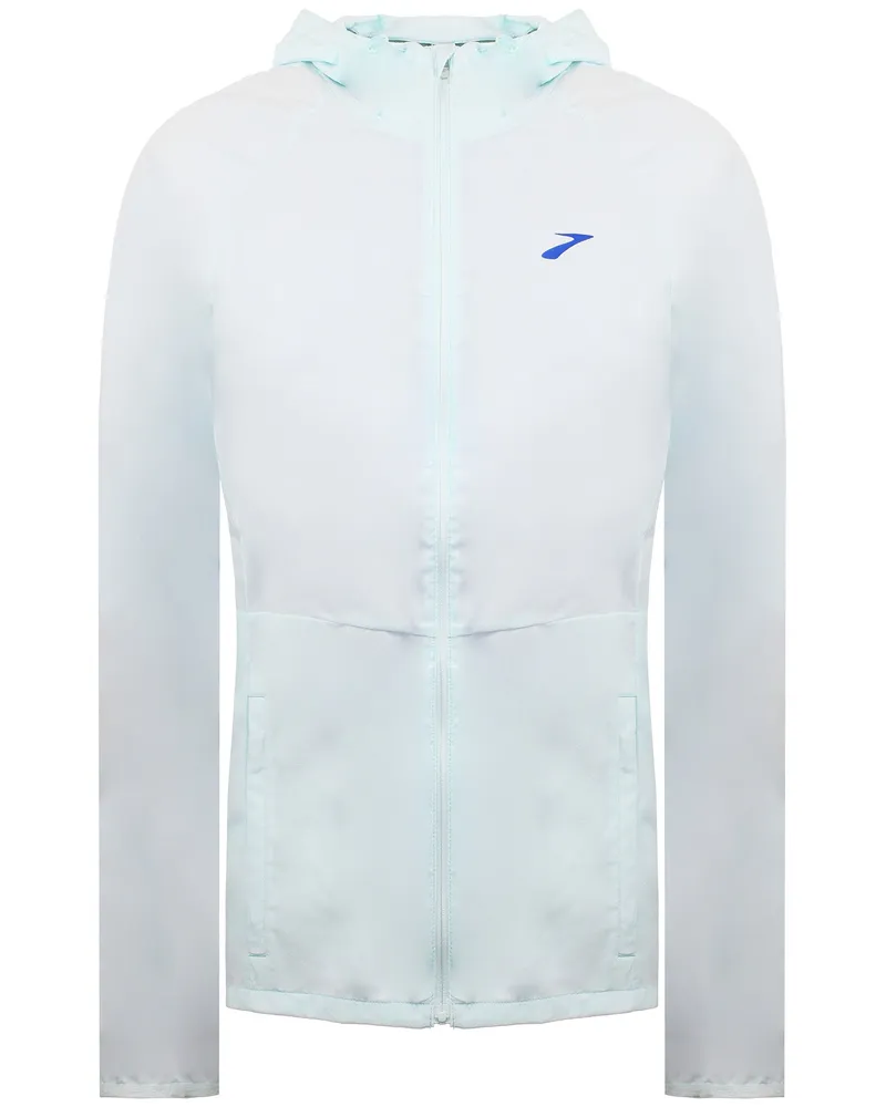 Brooks Canopy Damen Hellblaue Laufjacke Hellblau