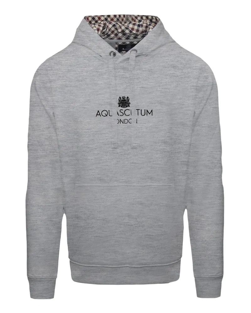Aquascutum Kapuzenpullover für Herren (Grau Grau