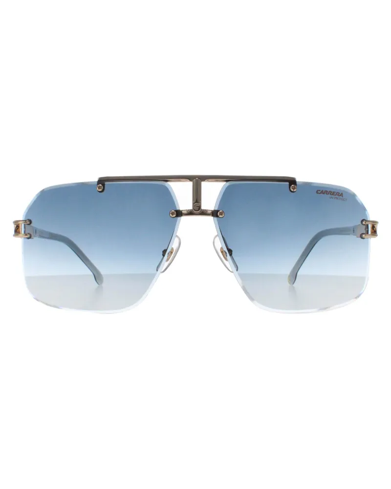 Carrera 1054/S J5G 08 gold blau Verlauf Sonnenbrille Gold